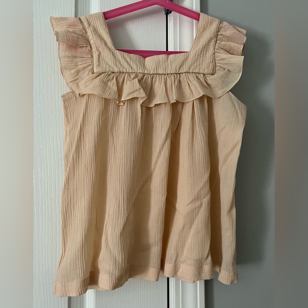 Petite Lucette Chiffon Top